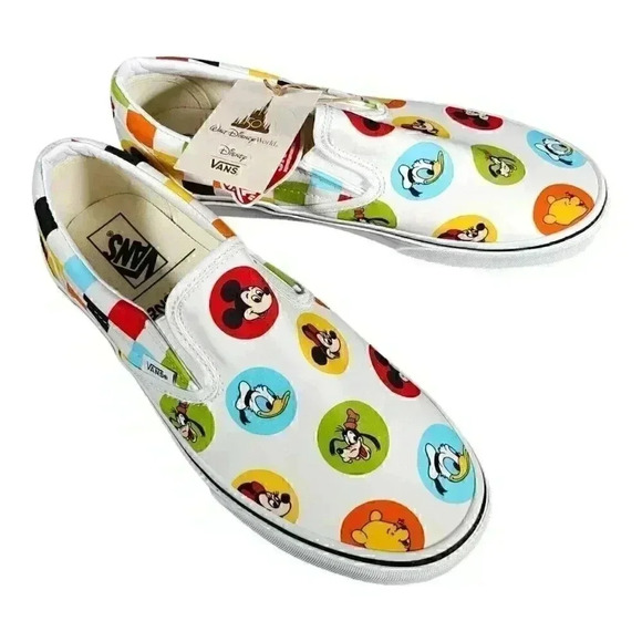 Disney 50th Anniversary Vans - Mickey & Friends - Limited Edition Sneaker - Picture 1 of 9